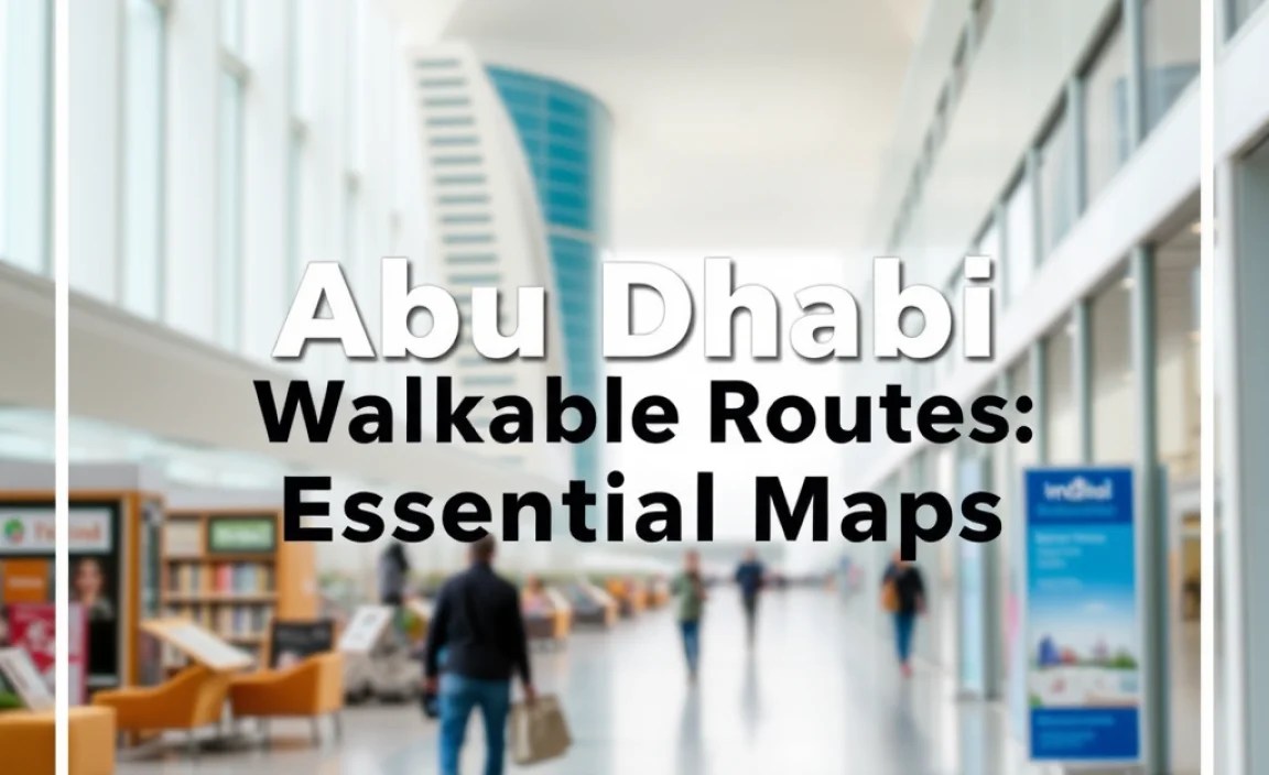 Abu Dhabi Walkable Routes: Essential Maps