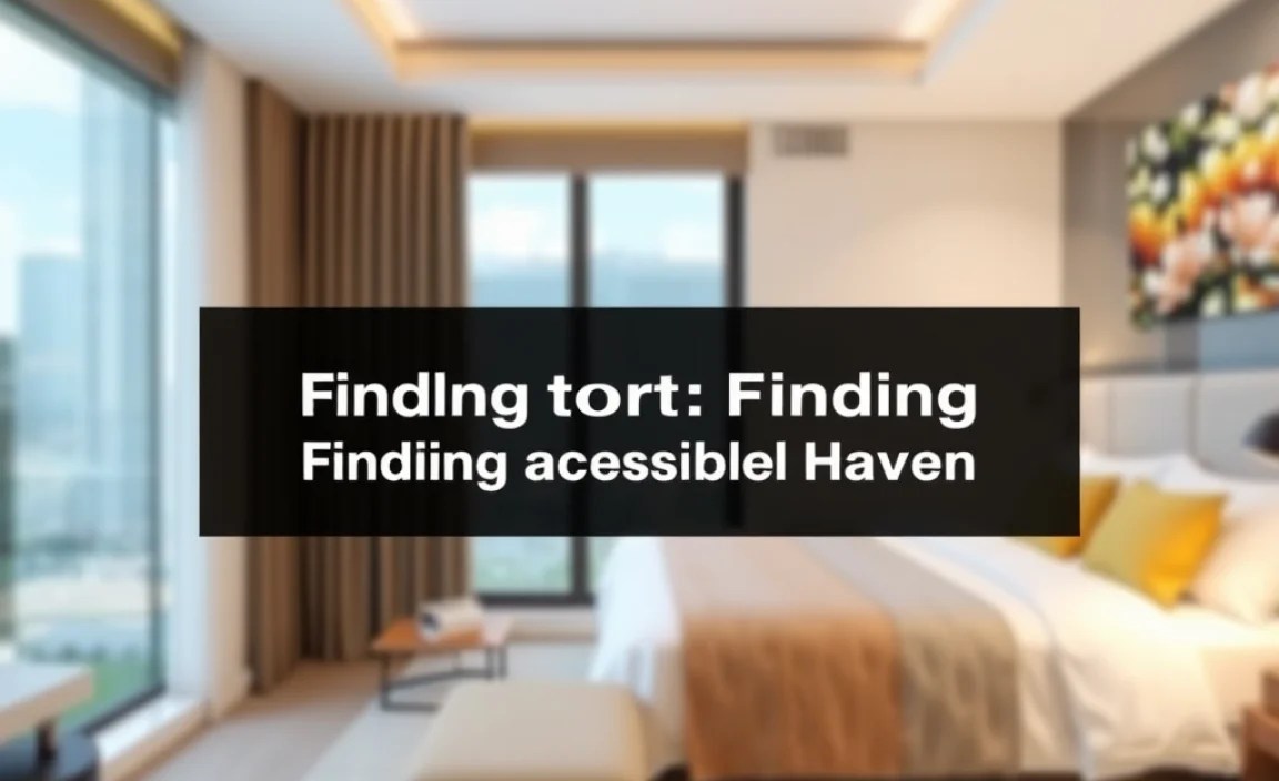 Accommodation: Finding Your Accessible Haven