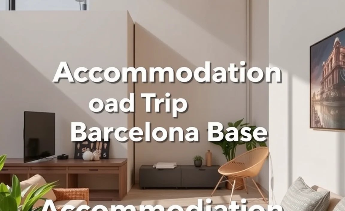 Accommodation Options for Your Barcelona Base