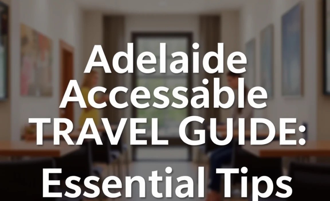Adelaide Accessible Travel Guide: Essential Tips