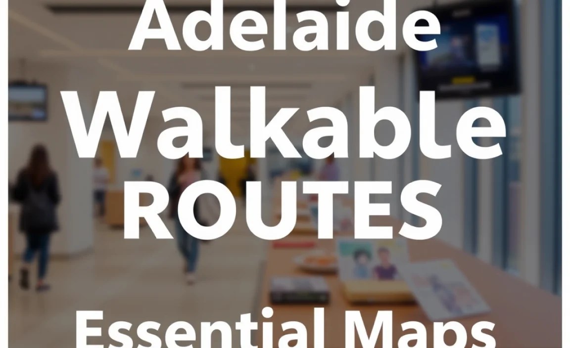 Adelaide Walkable Routes: Essential Maps
