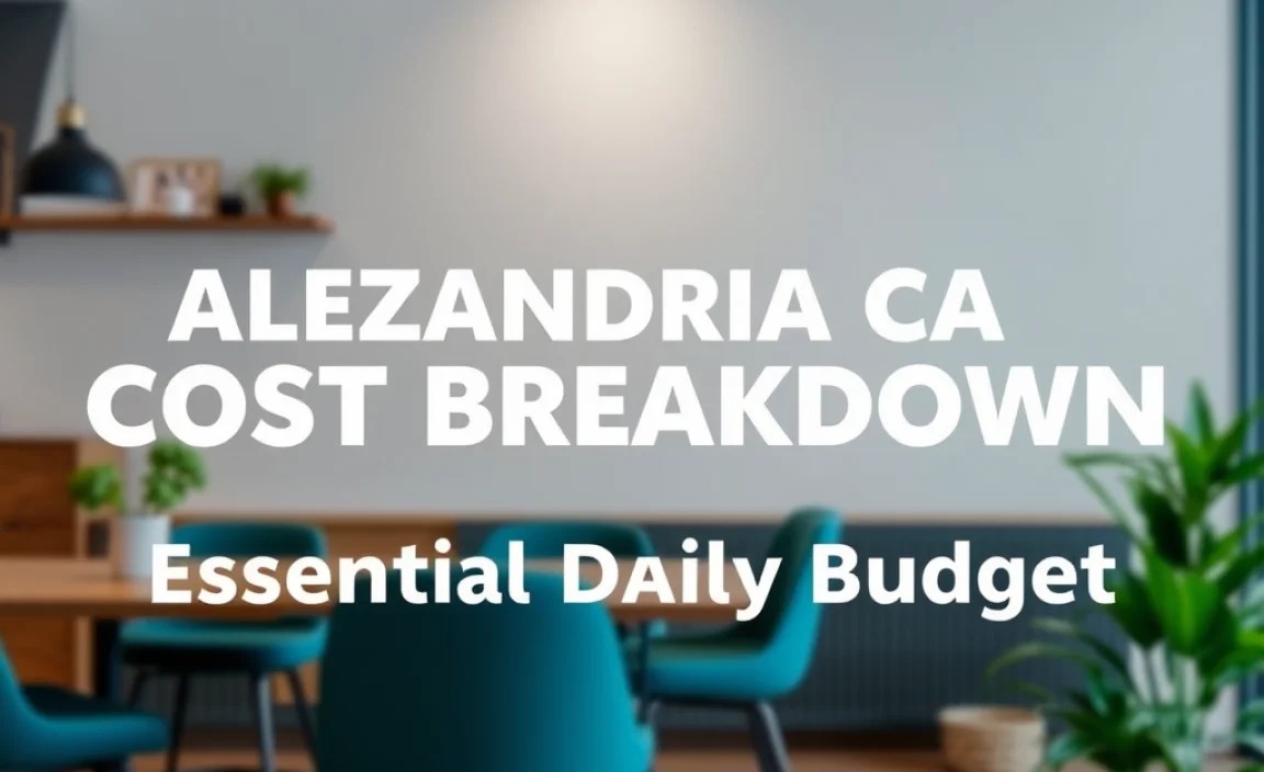 Alexandria Cost Breakdown: Essential Daily Budget