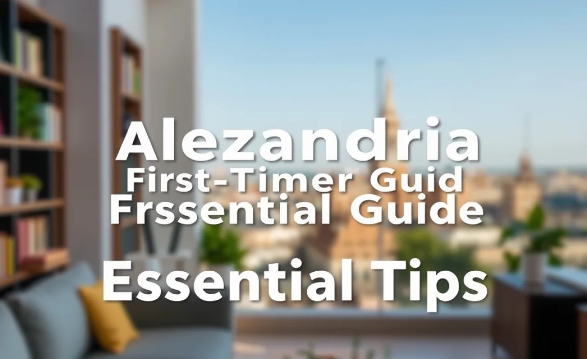 Alexandria First-Timers Guide: Essential Tips