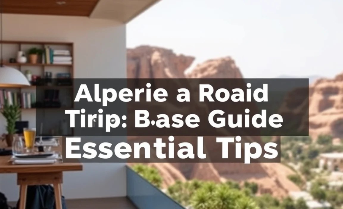Algeria Road Trip Base Guide: Essential Tips