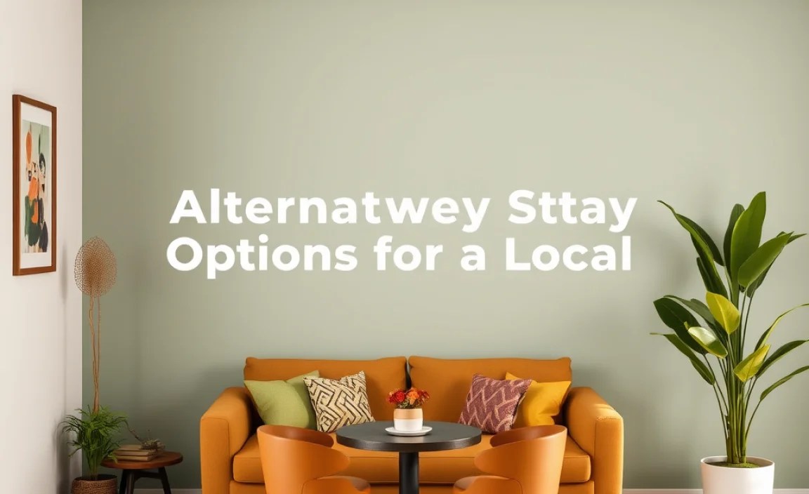 Alternative Stay Options for a Local Experience