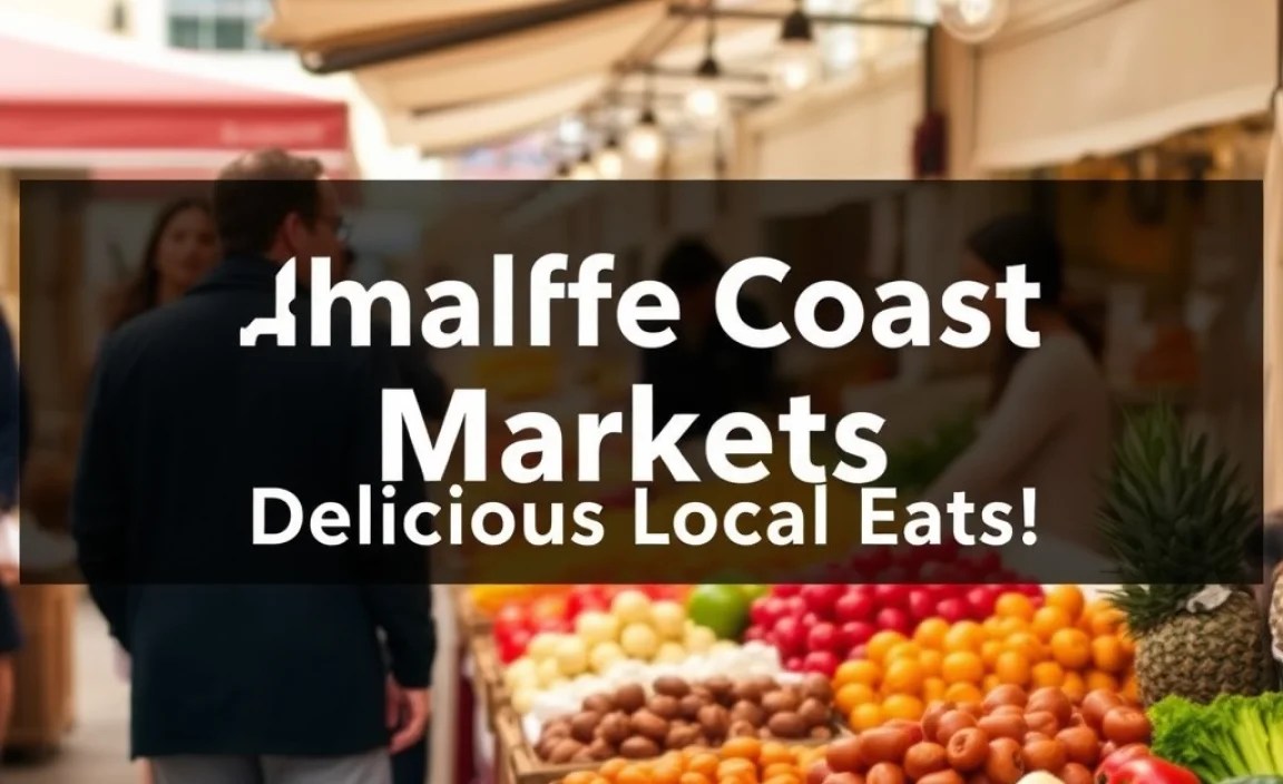 Amalfi Coast Markets: Delicious Local Eats!