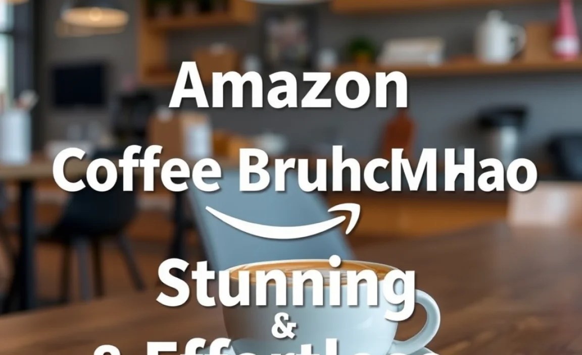 Amazon Coffee Brunch Map: Stunning & Effortless