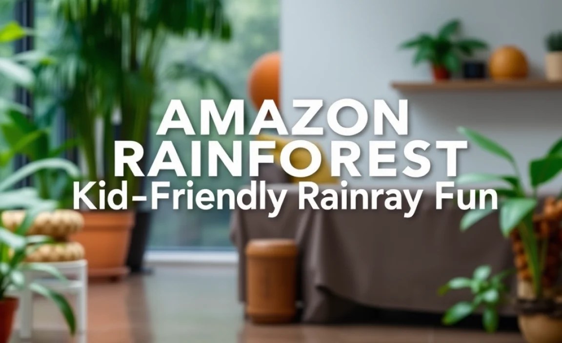 Amazon Rainforest: **Amazing** Kid-Friendly Rainy Day Fun