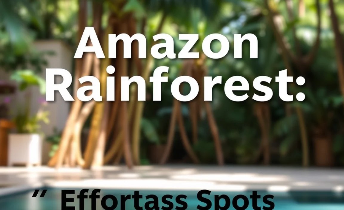Amazon Rainforest: **Effortless** Insta Spots