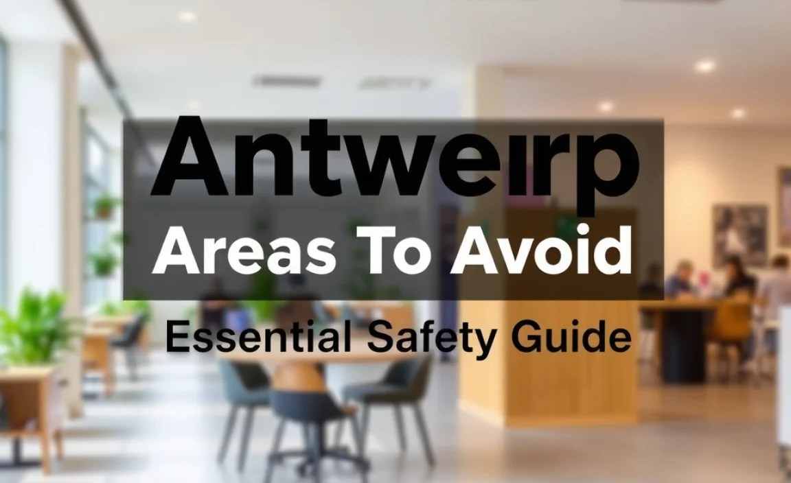 Antwerp Areas To Avoid: Essential Safety Guide