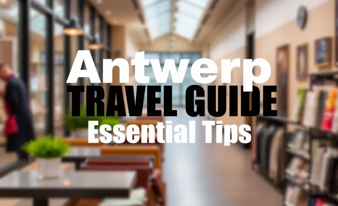 Antwerp Mid-Range Travel Guide: Essential Tips