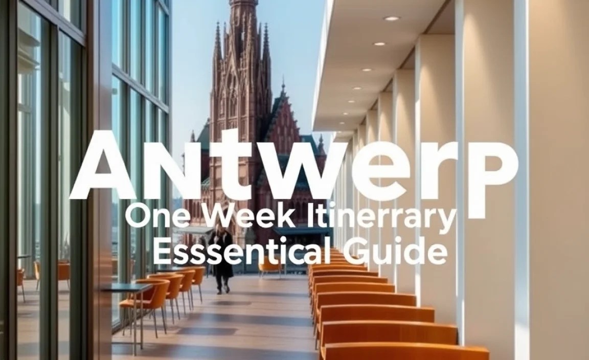 Antwerp One Week Itinerary: Essential Guide