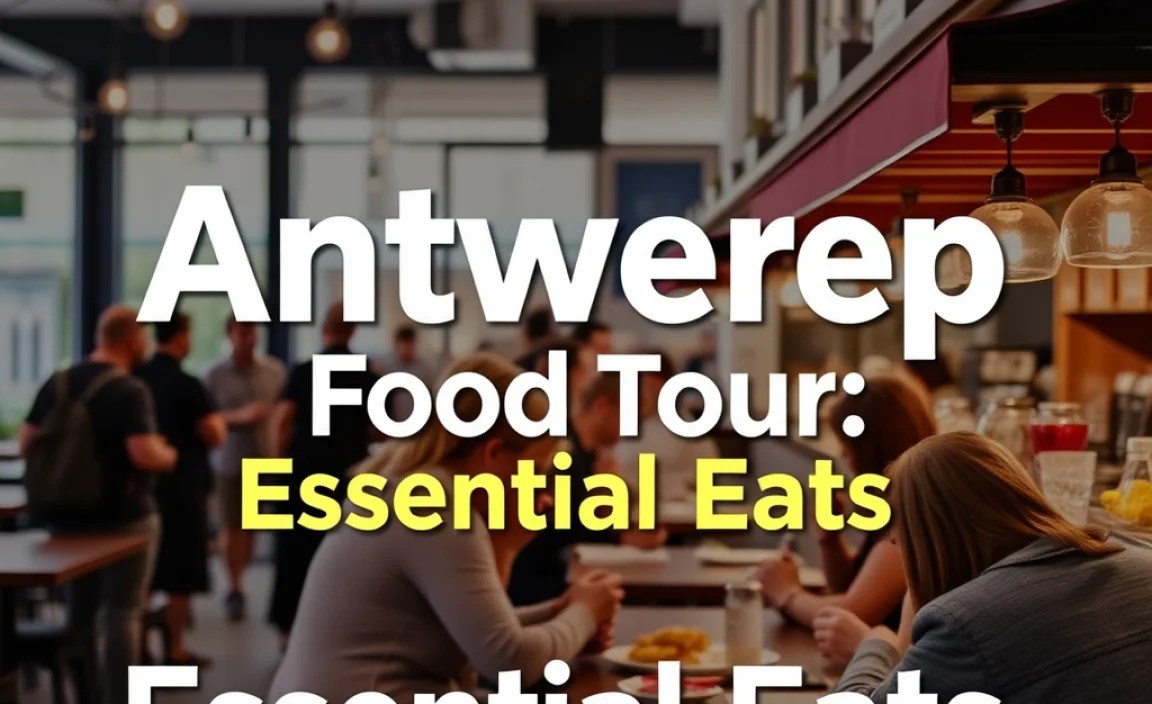 Antwerp Self-Guided Food Tour: Essential Eats