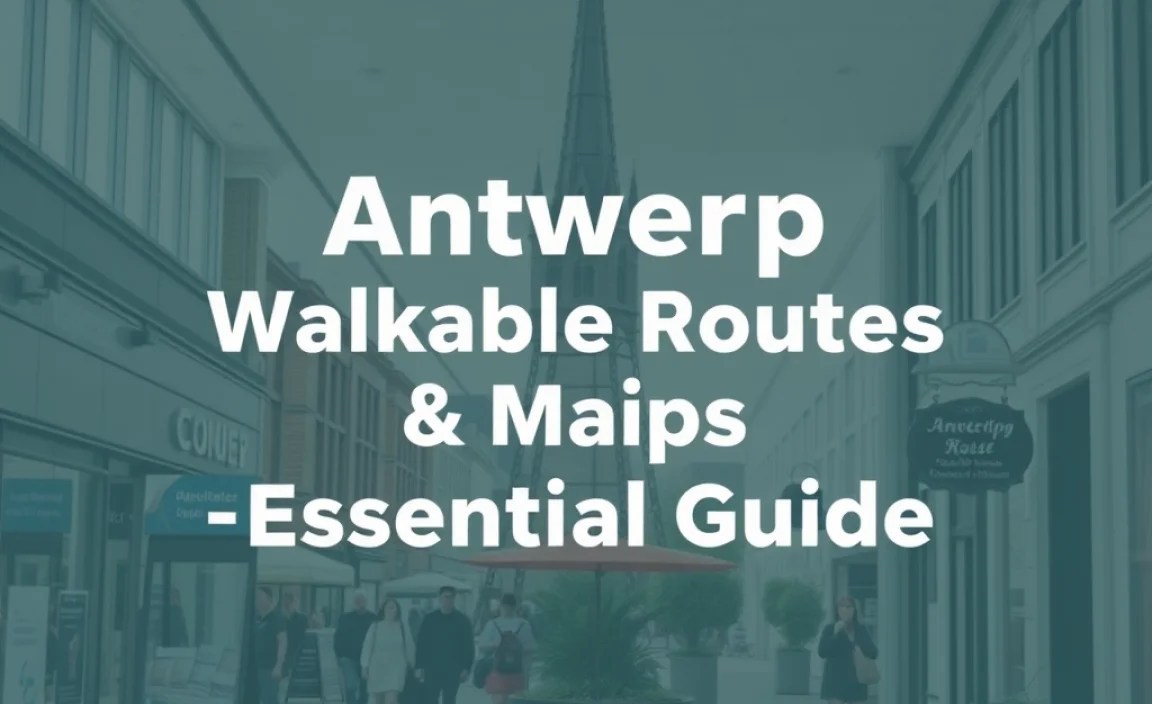 Antwerp Walkable Routes & Maps: Essential Guide