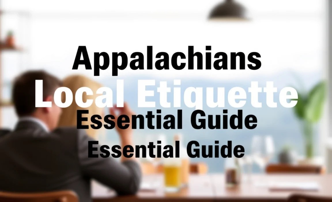 Appalachians Local Etiquette: Essential Guide