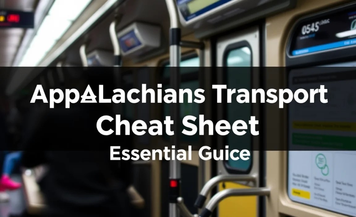 Appalachians Public Transport Cheat Sheet: Essential Guide
