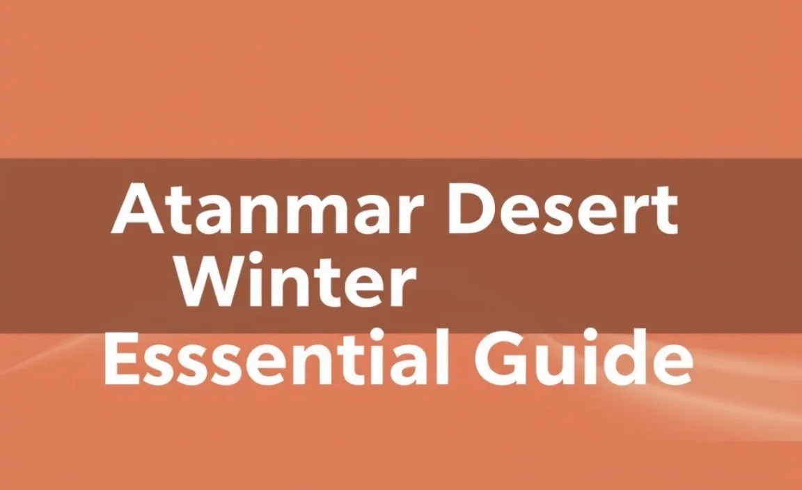 Atacama Desert Winter Trip Essential Guide