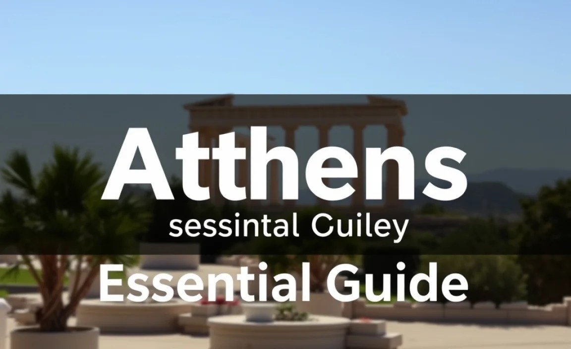 Athens 2 Weeks Itinerary: Essential Guide