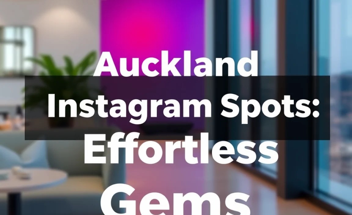 Auckland Instagram Spots: Effortless Gems