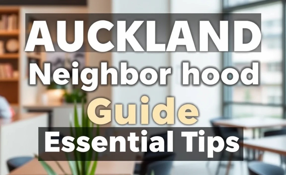 Auckland Neighborhood Guide: Essential Tips