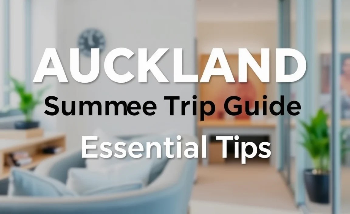 Auckland Summer Trip Guide: Essential Tips