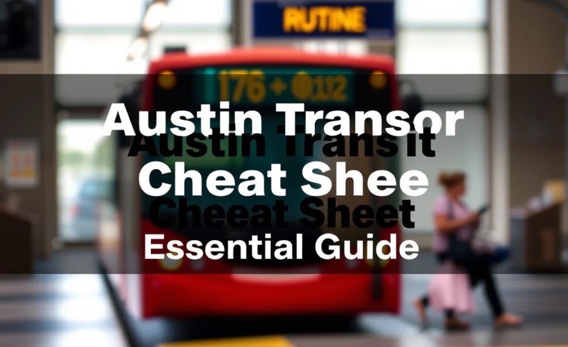 Austin Public Transport Cheat Sheet: Essential Guide