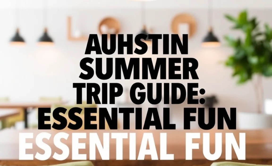 Austin Summer Trip Guide: Essential Fun