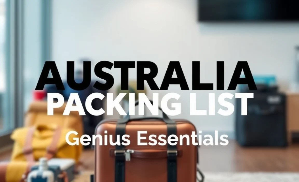 Australia Carry-On Only Packing List: Genius Essentials
