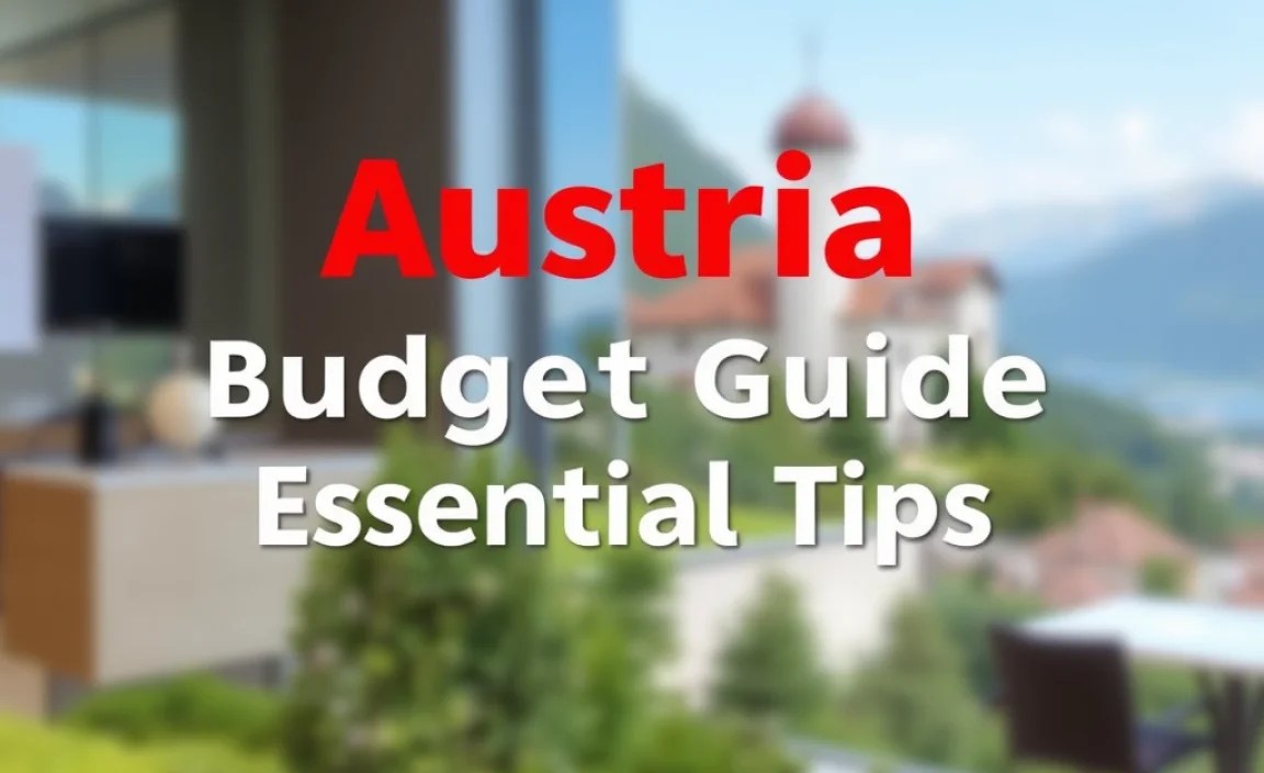 Austria Budget Travel Guide: Essential Tips