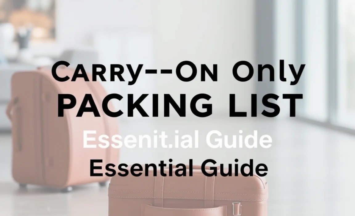 Austria Carry-On Only Packing List: Essential Guide