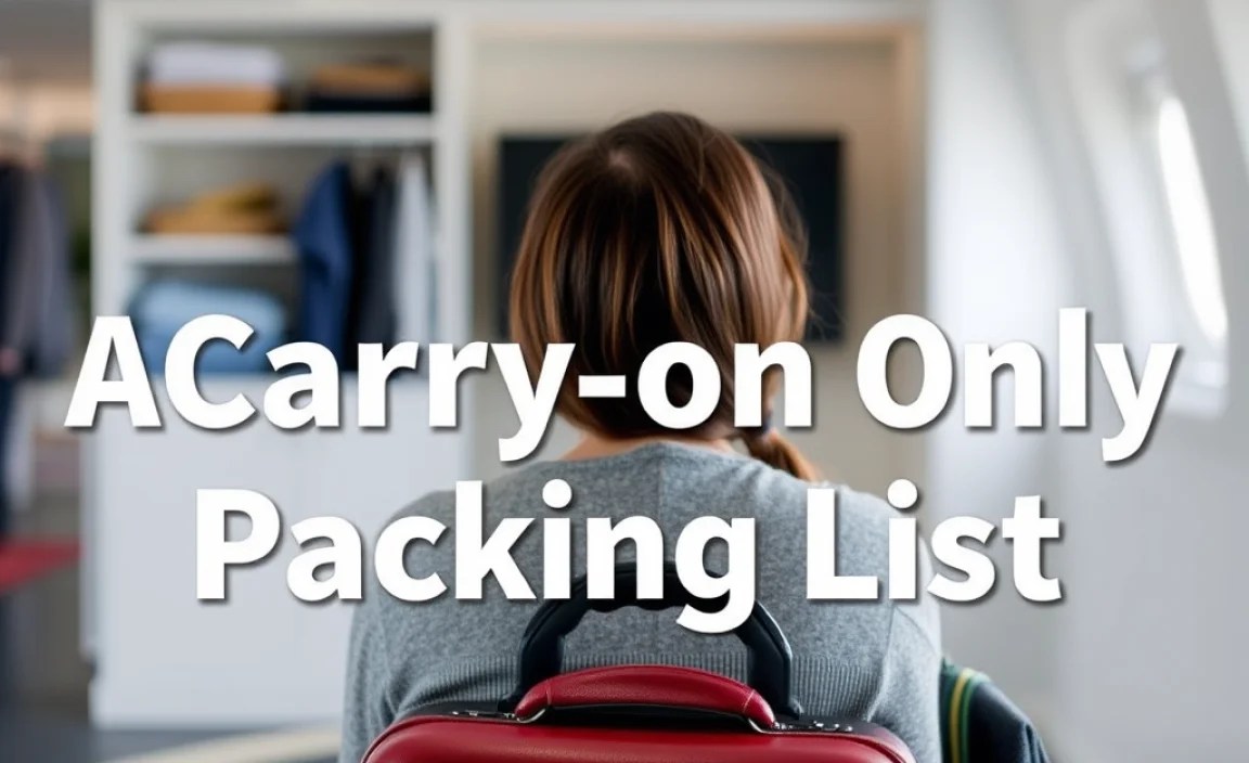Azores Carry-On Only Packing List: Essential Guide