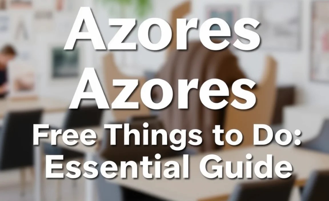 Azores Free Things To Do: Essential Guide