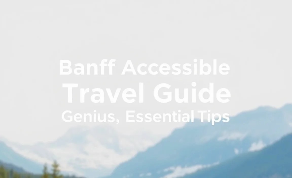 Banff Accessible Travel Guide: Genius, Essential Tips