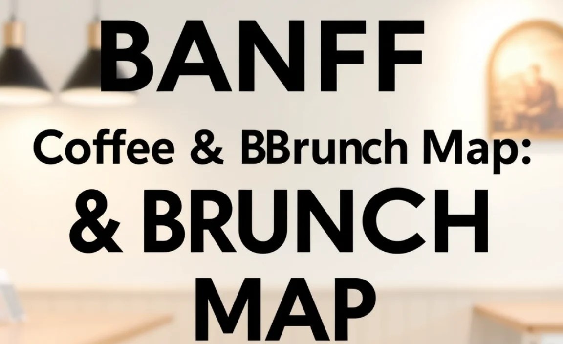 Banff Coffee & Brunch Map: Your Essential Guide