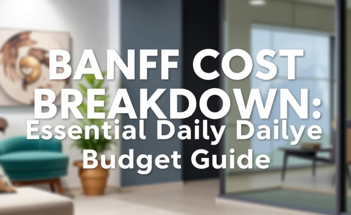 Banff Cost Breakdown: Essential Daily Budget Guide