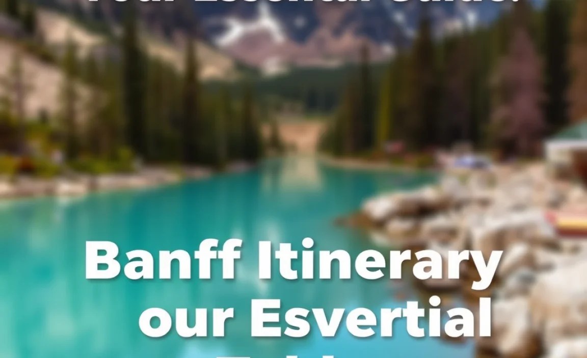 Banff Itinerary Overview Table
