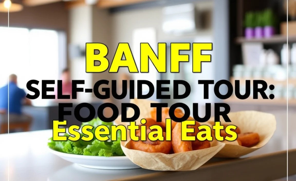 Banff Self-Guided Food Tour: Essential Eats