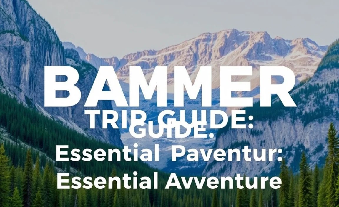 Banff Summer Trip Guide: Essential Summer Adventure