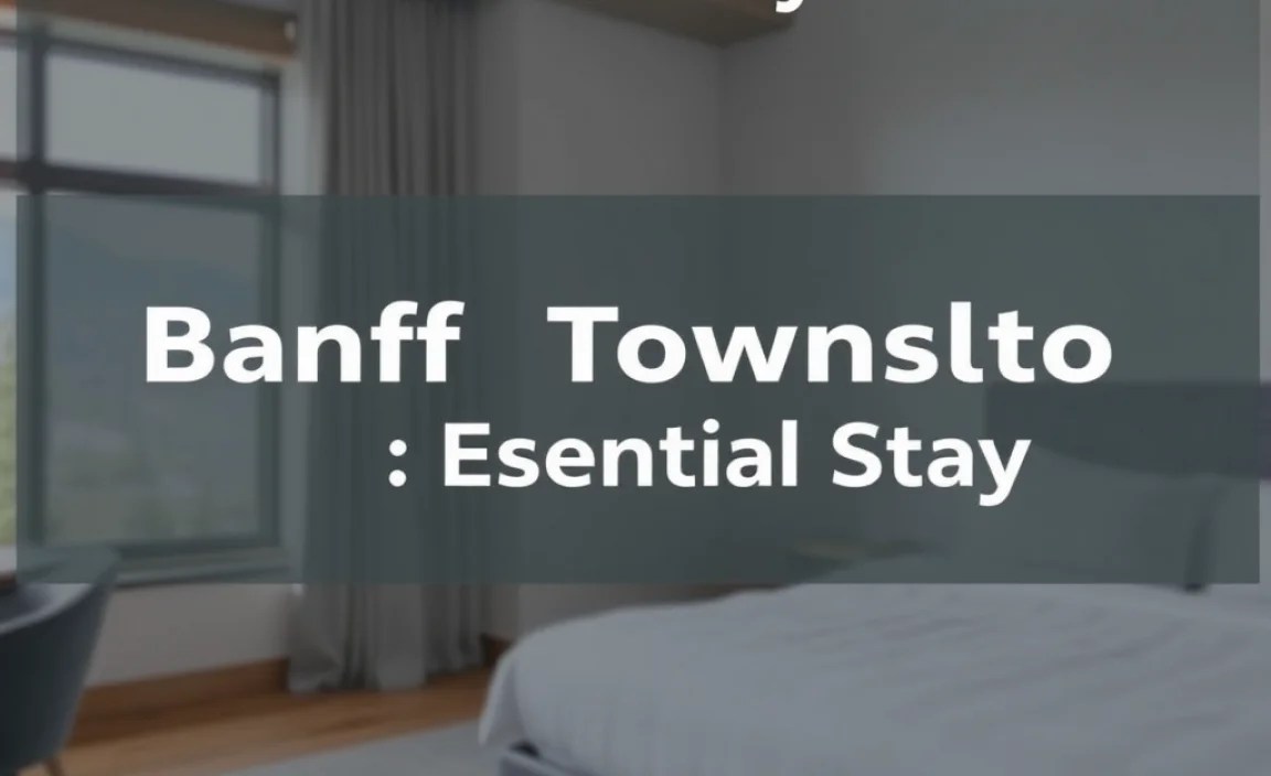 Banff Townsite Accommodation: A Deep Dive