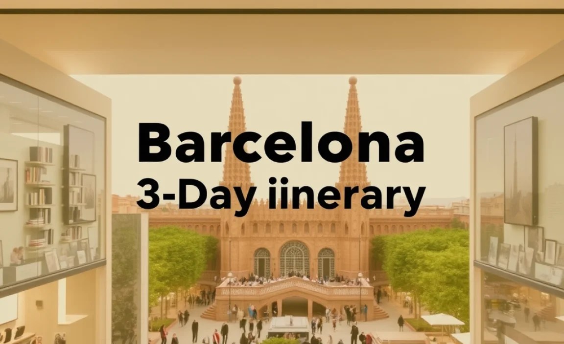 Barcelona 3-Day Itinerary: Genius Essential Guide