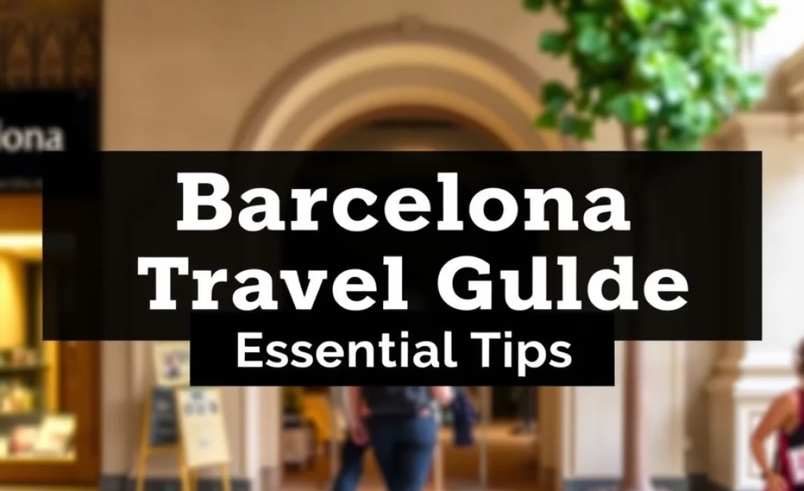 Barcelona Accessible Travel Guide: Essential Tips