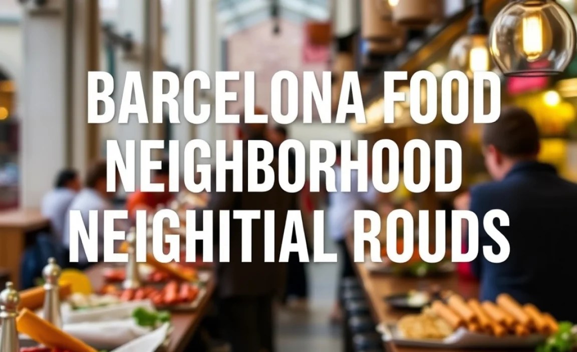 Barcelona Food Neighborhoods Explained: Essential Guide