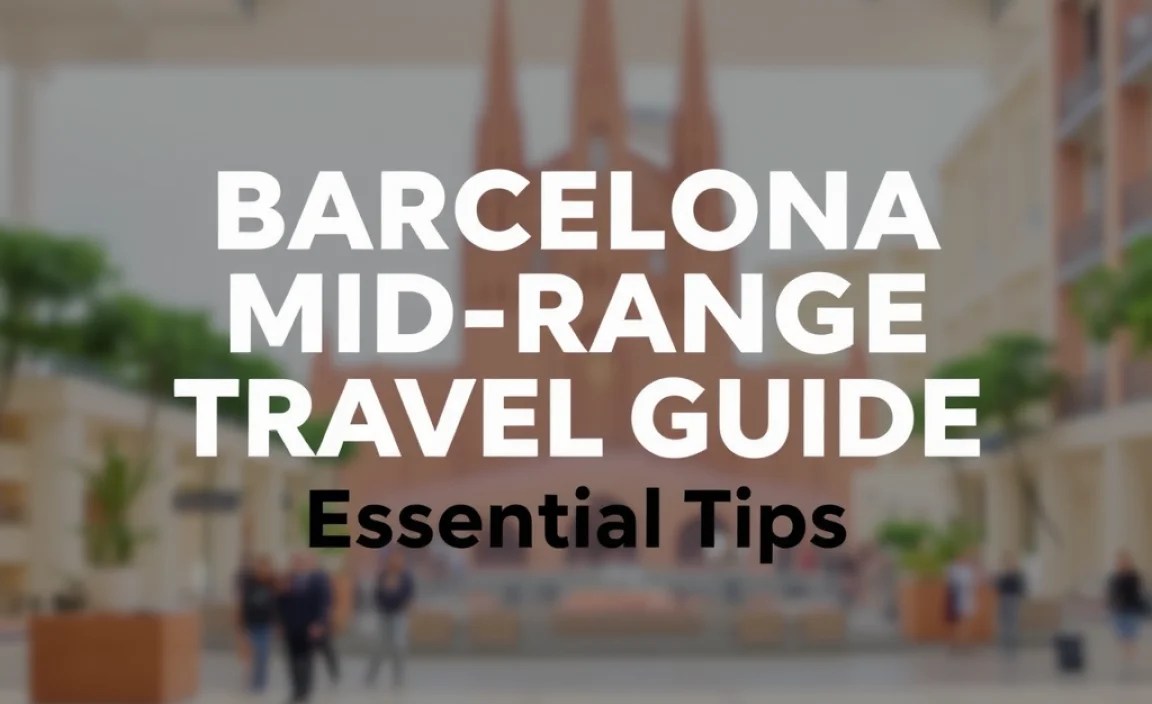 Barcelona Mid-Range Travel Guide: Essential Tips