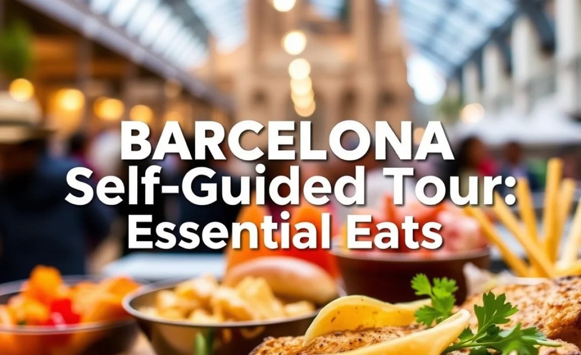 Barcelona Self-Guided Food Tour: Essential Eats