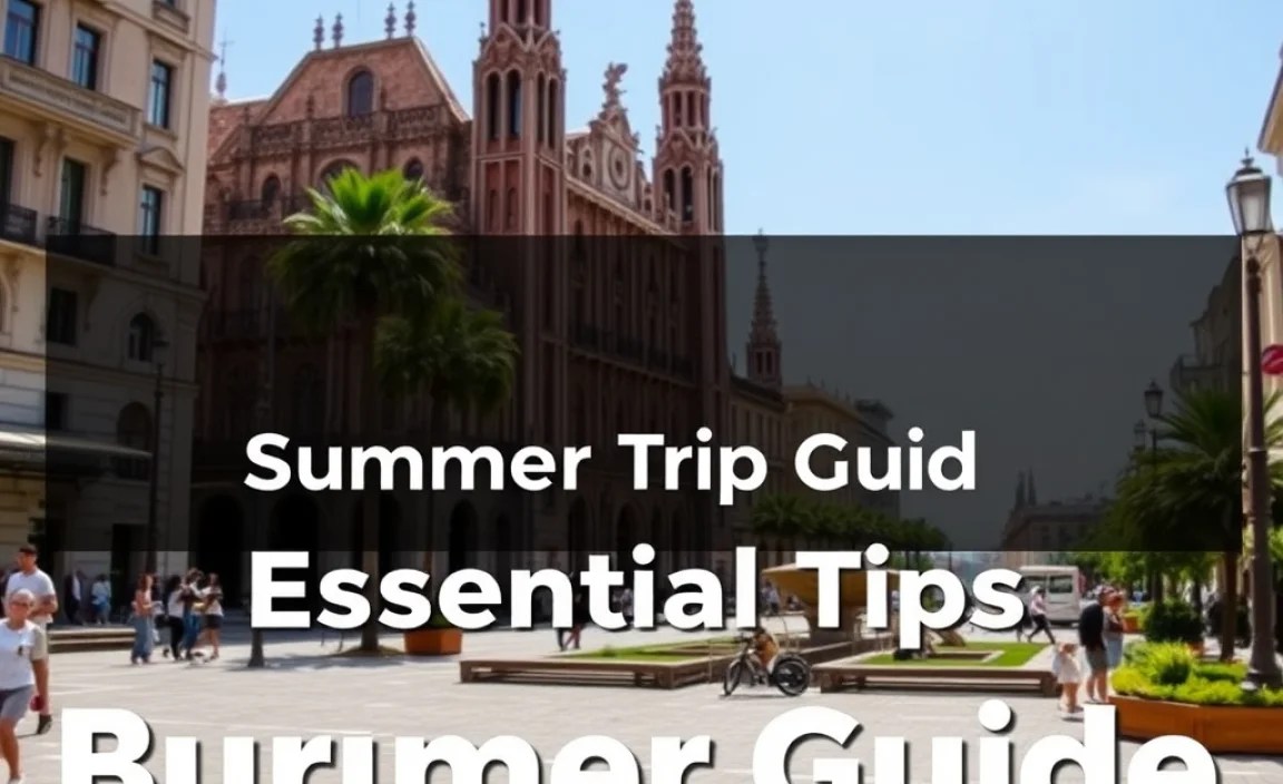 Barcelona Summer Trip Guide: Essential Tips