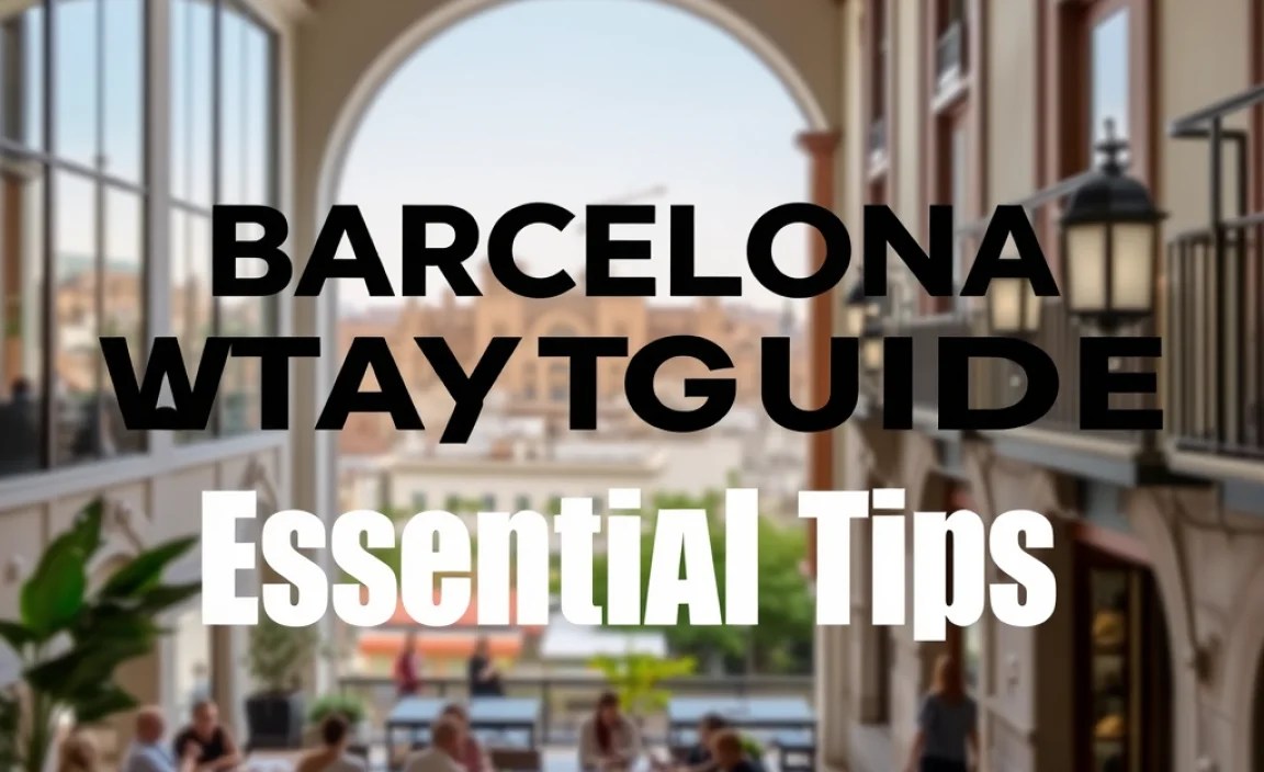 Barcelona Where To Stay Guide: Essential Tips