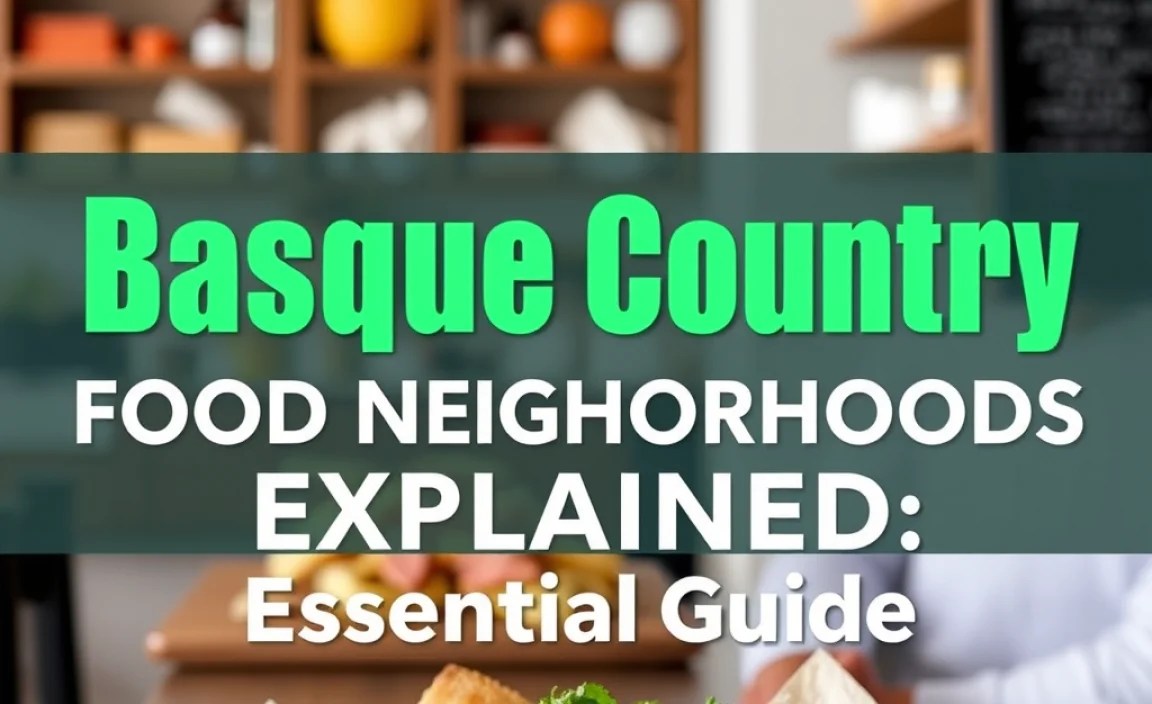 Basque Country Food Neighborhoods Explained: Essential Guide