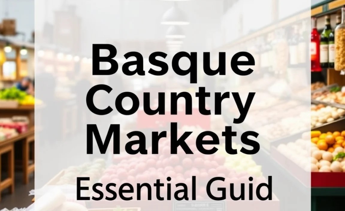 Basque Country Markets: Essential Guide