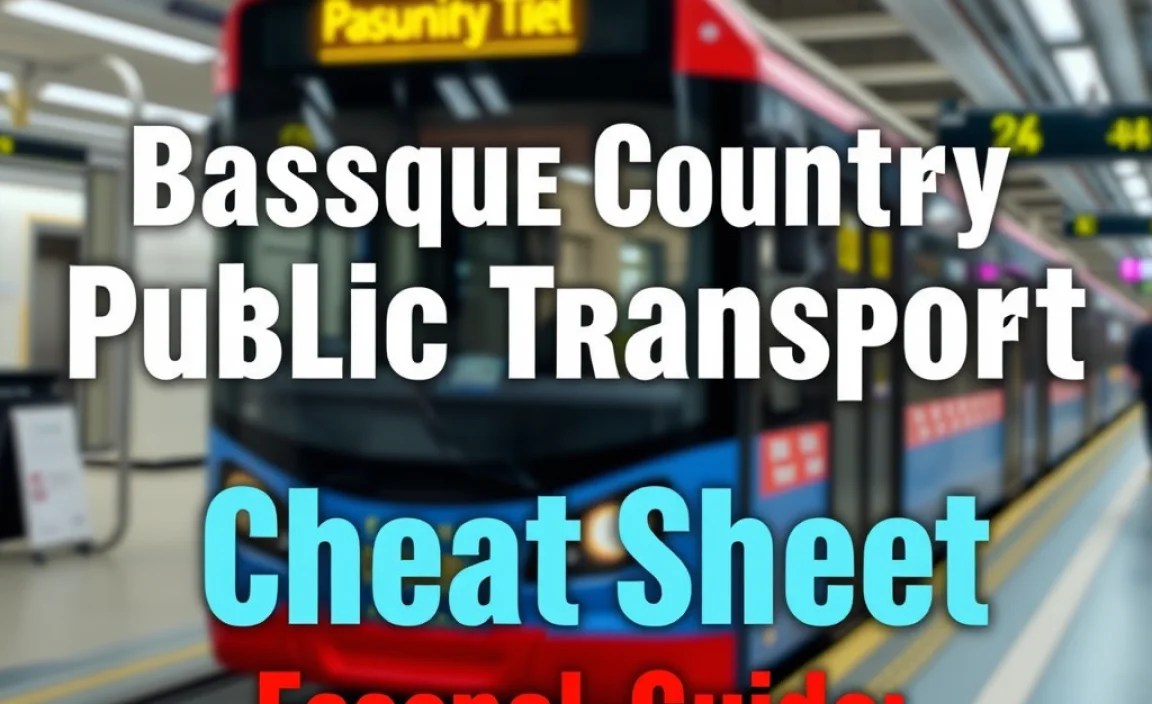 Basque Country Public Transport Cheat Sheet: Essential Guide