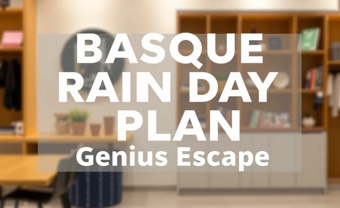 Basque Country Rainy Day Plan: Genius Escape
